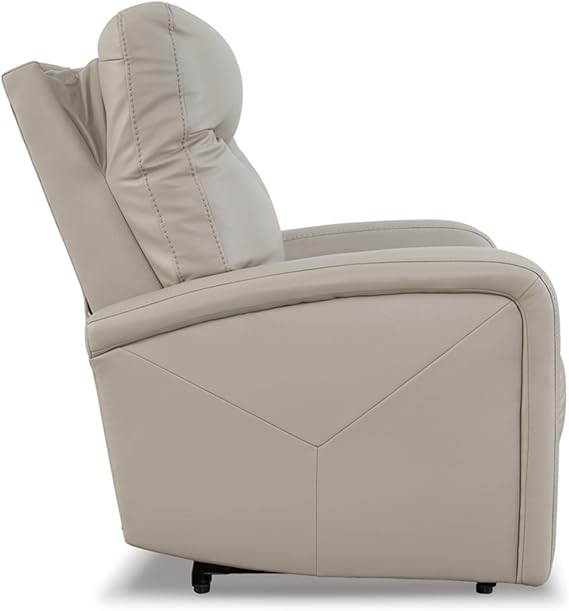 Wall Hugger Power Recliner with Adjustable Headrest