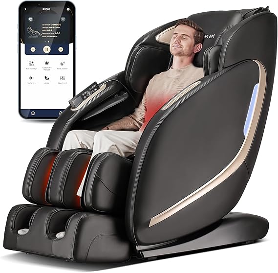 Easpearl Zero Gravity Full 3D Body Massage Recliner Chair